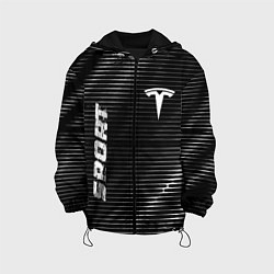 Куртка с капюшоном детская Tesla sport metal, цвет: 3D-черный