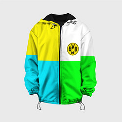 Куртка с капюшоном детская Borussia color cport, цвет: 3D-черный