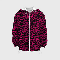 Детская куртка Linkin park pink logo