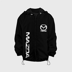 Детская куртка Mazda white logo