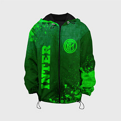 Детская куртка Inter - green gradient вертикально