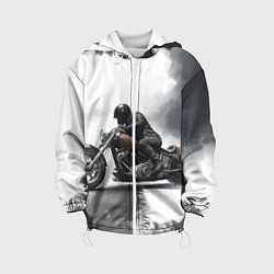 Детская куртка Крутой байкер скетч