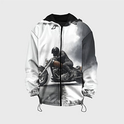 Детская куртка Крутой байкер скетч