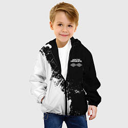 Куртка с капюшоном детская Arctic Monkeys - лого, цвет: 3D-черный — фото 2