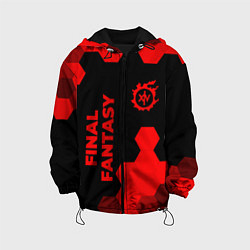 Детская куртка Final Fantasy - red gradient вертикально