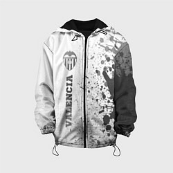Куртка с капюшоном детская Valencia - white gradient по-вертикали, цвет: 3D-черный