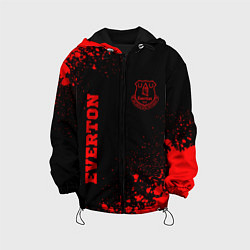 Детская куртка Everton - red gradient вертикально