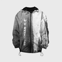 Куртка с капюшоном детская Tottenham - grey gradient по-вертикали, цвет: 3D-черный