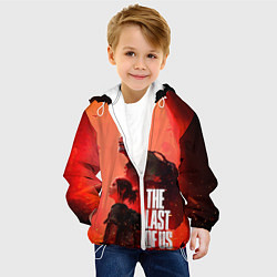 Куртка с капюшоном детская The last of us Joel Ellie, цвет: 3D-белый — фото 2