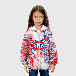 Куртка с капюшоном детская Montreal Canadiens NHL white, цвет: 3D-белый — фото 2