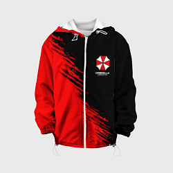 Детская куртка Umbrella Corp - red and black