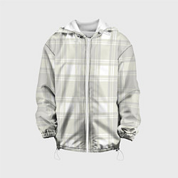 Детская куртка Checked white completely