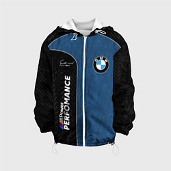 Куртка с капюшоном детская BMW Performance Power, цвет: 3D-белый