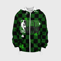 Куртка с капюшоном детская NBA Boston Celtics, цвет: 3D-белый