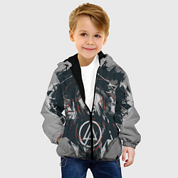 Куртка с капюшоном детская Linkin Park: My Style, цвет: 3D-черный — фото 2