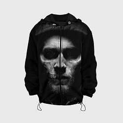 Куртка с капюшоном детская Sons Of Anarchy, цвет: 3D-черный