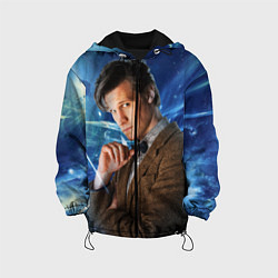 Куртка с капюшоном детская 11th Doctor Who, цвет: 3D-черный