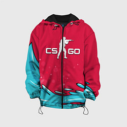Куртка с капюшоном детская CS:GO Water Elemental, цвет: 3D-черный