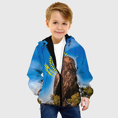 Детская куртка Беркут / 3D-Черный – фото 4
