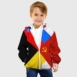 Куртка с капюшоном детская Вечная Россия, цвет: 3D-белый — фото 2