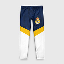 Леггинсы для девочки Real Madrid FC: Sport, цвет: 3D-принт