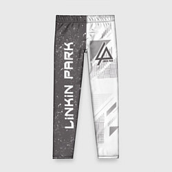Леггинсы для девочки Linkin Park: Grey Form, цвет: 3D-принт