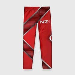 Леггинсы для девочки Mass Effect N7, цвет: 3D-принт