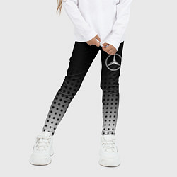 Леггинсы для девочки Mercedes-Benz, цвет: 3D-принт — фото 2