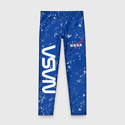 Леггинсы для девочки NASA НАСА, цвет: 3D-принт