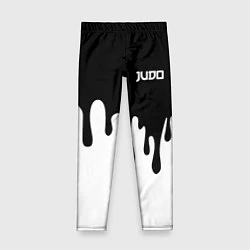 Леггинсы для девочки Judo, цвет: 3D-принт