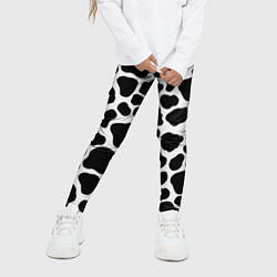 Леггинсы для девочки Пятна Далматинца, цвет: 3D-принт — фото 2
