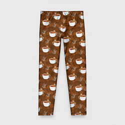 Детские легинсы Need More Coffee Нужно Больше Кофе