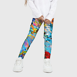Леггинсы для девочки Vanguard fashion pattern Milano, цвет: 3D-принт — фото 2