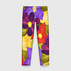 Детские легинсы MULTICOLORED PANSIES