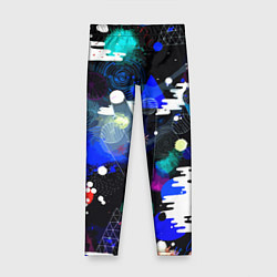 Детские легинсы Avant-garde futuristic composition