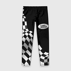 Детские легинсы Land Rover racing flag