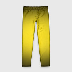 Детские легинсы Желтый градиент
