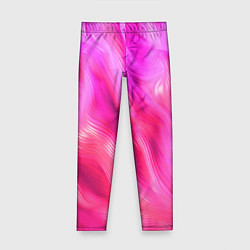 Детские легинсы Pink abstract texture
