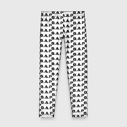 Леггинсы для девочки BAP kpop steel pattern, цвет: 3D-принт