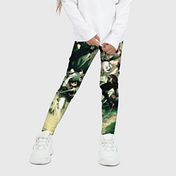 Леггинсы для девочки Геншин импакт персонажи, цвет: 3D-принт — фото 2