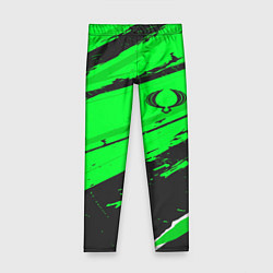 Леггинсы для девочки SsangYong sport green, цвет: 3D-принт