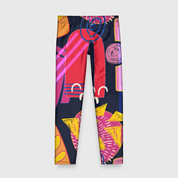 Леггинсы для девочки Ширли мырли, цвет: 3D-принт