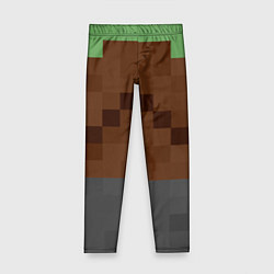 Леггинсы для девочки Алекса Minecraft низ, цвет: 3D-принт