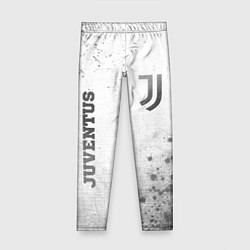 Леггинсы для девочки Juventus - white gradient вертикально, цвет: 3D-принт