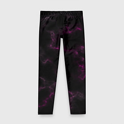 Леггинсы для девочки Black pink, цвет: 3D-принт