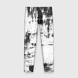 Детские легинсы Color black and white