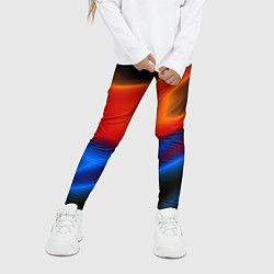 Леггинсы для девочки Multicoloured, цвет: 3D-принт — фото 2