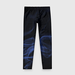 Леггинсы для девочки Color smoke blue, цвет: 3D-принт