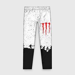 Детские легинсы Monster energy black rock
