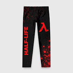 Детские легинсы Half-Life - red gradient вертикально